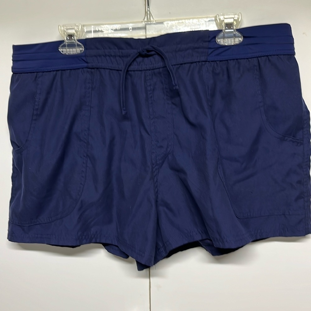 Croft & Barrow Blue Drawstring Athletic Lounge Shorts Large